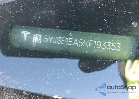2019 Tesla Model 3 Long Range/Mid Range/Standard Range/Standard Range Plus из США, поврежденный, VIN 5YJ3E1EA5KF193353